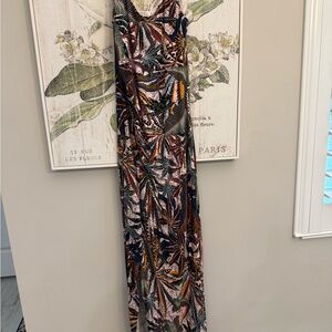Maxi Dress tropical colors medium